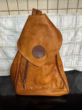 men's carry on travel bag Leather Duffle Carp & Barbel 【Durable How to Rig a Color:#3 orange